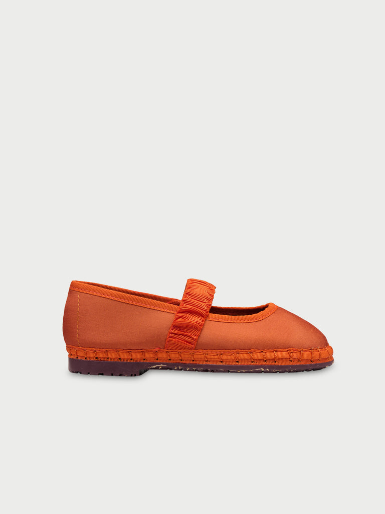 Mafalda Ruffle Orange Kids