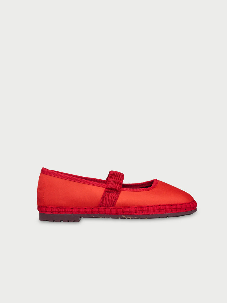Mafalda Ruffle Red Kids