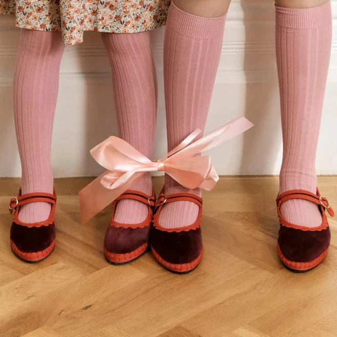 Flabelus x La Coqueta Kids Burgundy