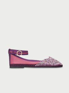 Courts Mule Cristal Garnet