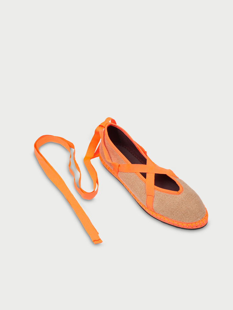 Eichiro Linen Ribbon Cuero