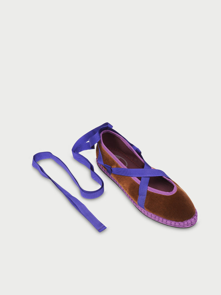 Eichiro Velvet Ribbon Brown