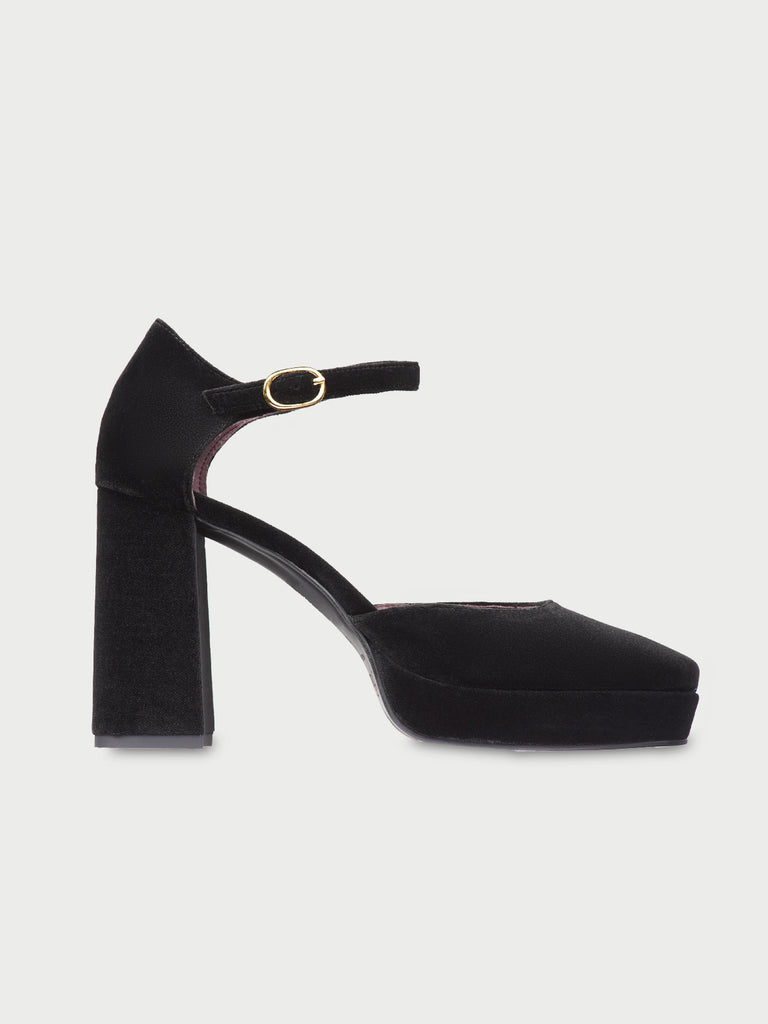 Flamenco Heels Black