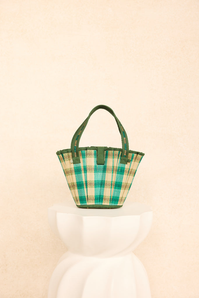 Emerald Coastline- Mini Tropez Tote
