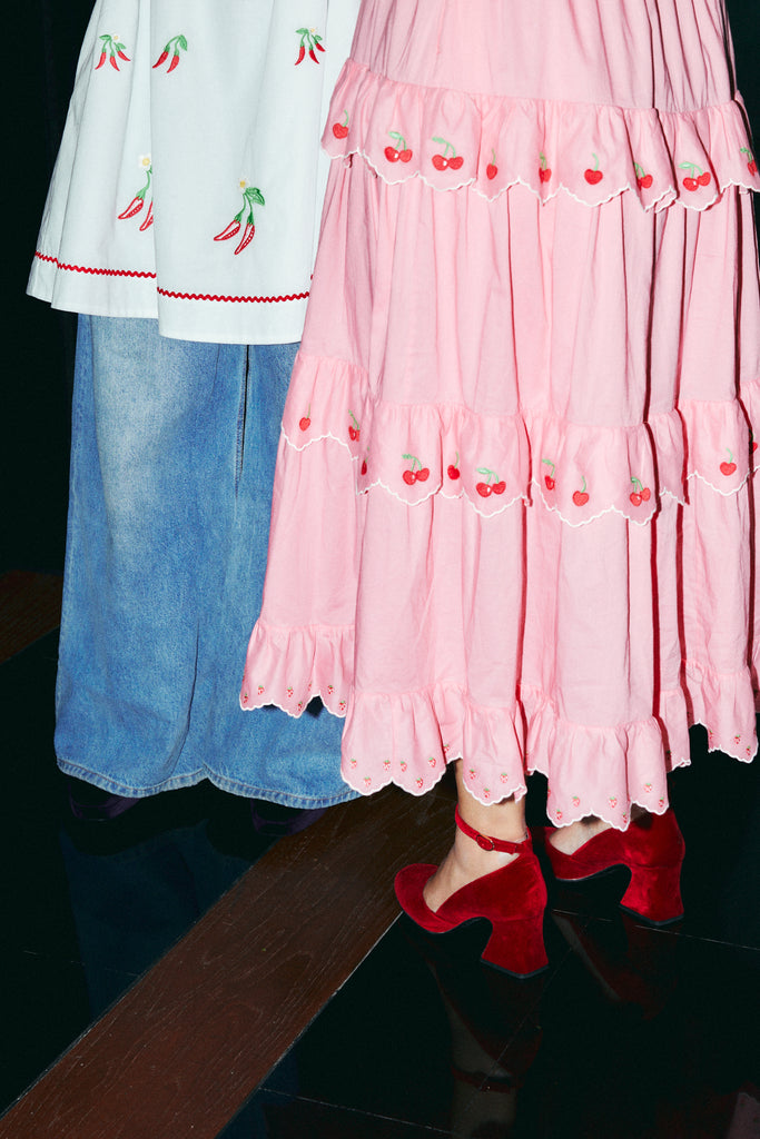 The D'Orsey Pumps Red