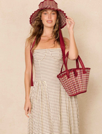Ruby Mirage- Mini Tropez Tote