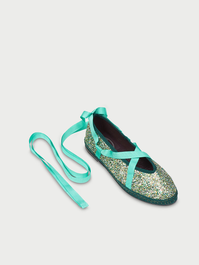 Twenties Ballerina Green