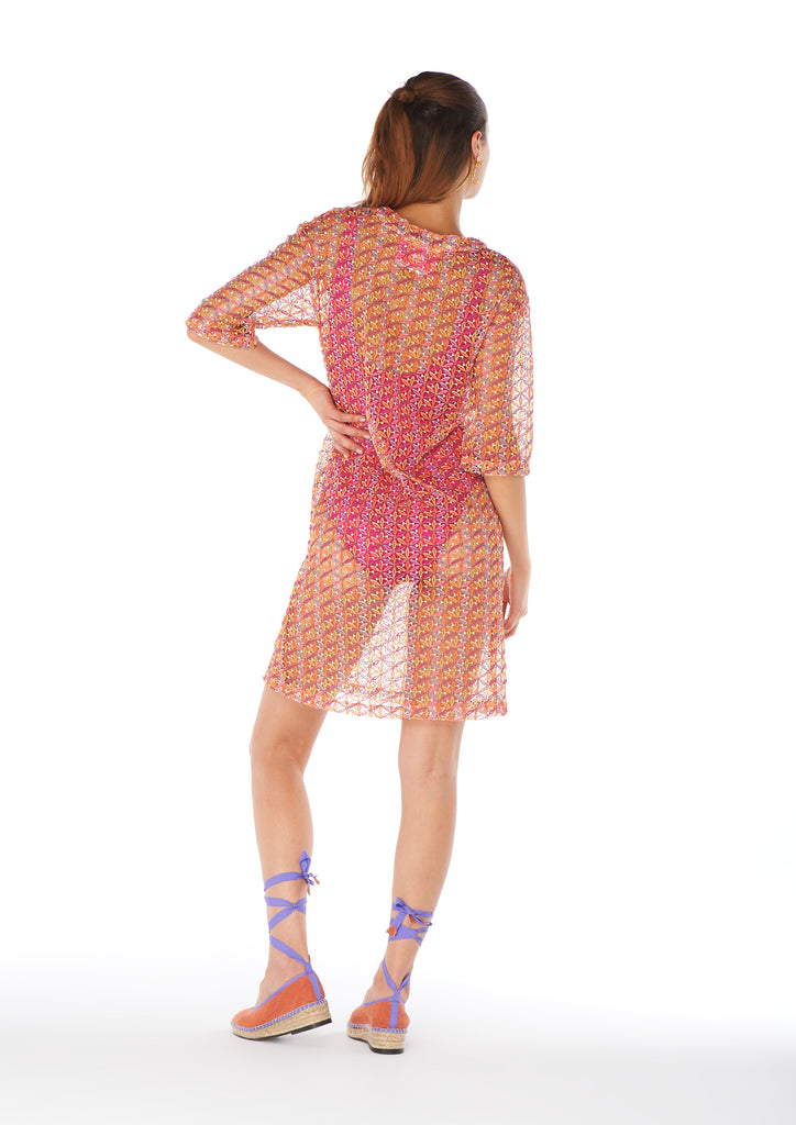 Shan Yu Multicolor Kaftan