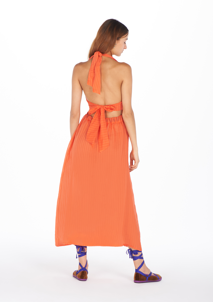 Zhou Orange Dress