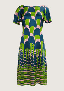 Jean Swim Green Dress